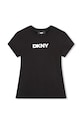 Dkny tricou copii print negru D62036.126.150