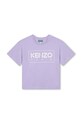 Дитяча бавовняна футболка Kenzo Kids бавовна фіолетовий K60704.86.108