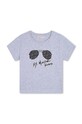 Michael Kors tricou de bumbac pentru copii print gri R30141.156