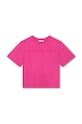 Marc Jacobs tricou de bumbac pentru copii W60305.G.102.108 roz AW24