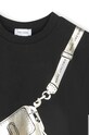 Marc Jacobs tricou copii negru W60388.156