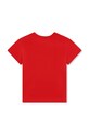 HUGO t-shirt bawełniany dziecięcy G00204.156.162 czerwony AW24