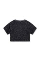 Dziewczynka HUGO t-shirt bawełniany dziecięcy G00207.156.162 czarny