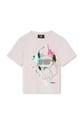 Karl Lagerfeld t-shirt dziecięcy Z30184.86.108 beżowy AW24