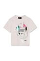 Dětské tričko Karl Lagerfeld Z30184.114.150 béžová AW24