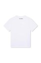 Детская хлопковая футболка Karl Lagerfeld Z30205.156.162 белый AW24