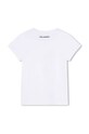 Karl Lagerfeld tricou copii Z30211.156.162 alb AW24