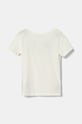 Roxy t-shirt in cotone per bambini DAY AND NIGHT A ERGZT04063 bianco AW24