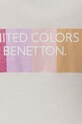 Dziewczynka United Colors of Benetton t-shirt bawełniany dziecięcy 3I1XC10JQ.G.Seasonal biały