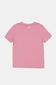 Fila t-shirt bawełniany dziecięcy BAIA MARE FAK0123.G różowy SS25