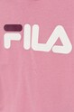 Девочка Детская хлопковая футболка Fila BAIA MARE FAK0123.G розовый