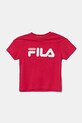 Fila t-shirt in cotone per bambini BAIA MARE cotone rosa FAK0123.G