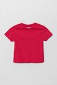 Fila t-shirt in cotone per bambini BAIA MARE FAK0123.G rosa SS25