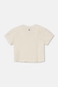 United Colors of Benetton t-shirt dziecięcy 3I1XC10K4.G.Seasonal beżowy AW24
