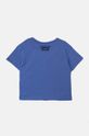 United Colors of Benetton t-shirt bawełniany dziecięcy 3I1XG10HF.P.Seasonal niebieski AW24