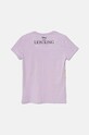 United Colors of Benetton tricou de bumbac pentru copii 3I1XC10LK.G.Seasonal violet AW24
