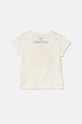 United Colors of Benetton t-shirt bawełniany dziecięcy 3I1XG10GS.P.Seasonal beżowy AW24