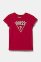 Guess tricou copii imprimeu roz J4BI33.J1314.9BYH