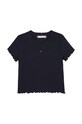 Dětské bavlněné tričko Tommy Hilfiger KG0KG08138.9BYH.104.122 námořnická modř AW24