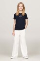 Tommy Hilfiger t-shirt bawełniany dziecięcy granatowy KG0KG08178.9BYH.104.122