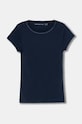 Abercrombie & Fitch tricou copii uni bleumarin KI239.4134