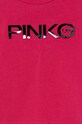 Dziewczynka Pinko Up t-shirt dziecięcy F4PIBGTH186 różowy