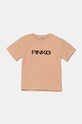 Детская футболка Pinko Up аппликация оранжевый F4PIJGTH092