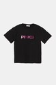 Dětské tričko Pinko Up s elastanem černá F4PIJGTH092
