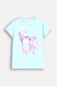 Coccodrillo t-shirt dziecięcy z elastanem zielony ZC4143203VGA