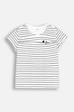 Coccodrillo t-shirt dziecięcy z elastanem biały ZC4143213VGA