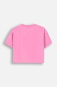 Coccodrillo tricou de bumbac pentru copii ZC4143202MGJ roz AW24