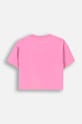 Coccodrillo tricou de bumbac pentru copii ZC4143202MGJ roz AW24
