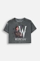 Coccodrillo tricou de bumbac pentru copii print gri ZC4143211LGD