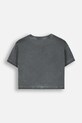Dječja pamučna majica kratkih rukava Coccodrillo ZC4143211LGD siva AW24