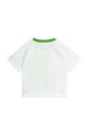 Băieți Mini Rodini tricou de bumbac pentru copii Dolphin 2462012775 alb
