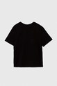 Dětské bavlněné tričko EA7 Emporio Armani 8NBT51.BJ02Z černá AW24