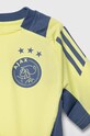 adidas Performance t-shirt dziecięcy AJAX TRSY żółty IT5072
