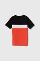Chłopiec adidas t-shirt bawełniany dziecięcy LK 3S TIB T IV7443 czerwony