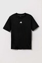 Детская футболка adidas J TR-ES T IV9576 чёрный AW24