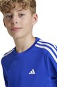 Дитяча футболка adidas U TR-ES 3S T IV9583 блакитний