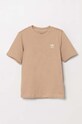 adidas Originals tricou de bumbac pentru copii TEE IX5263 bej AW24