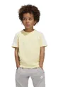 adidas maglietta per bambini LK 3S CO TEE cotone giallo IX7340