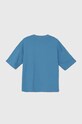 CHLAPEC Dětské bavlněné tričko adidas Originals TEE IX7601 modrá