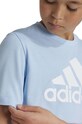 Дитяча бавовняна футболка adidas U BL TEE IX9570