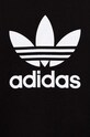 Детская хлопковая футболка adidas Originals TREFOIL TEE чёрный IY2385