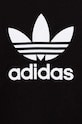 adidas Originals tricou de bumbac pentru copii TREFOIL TEE negru IY2385