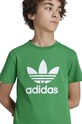 Дитяча бавовняна футболка adidas Originals TREFOIL TEE IY4003