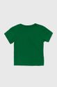 adidas Originals t-shirt bawełniany niemowlęcy TREFOIL TEE IY4028 zielony AW24