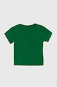 Pamučna majica kratkih rukava za bebe adidas Originals TREFOIL TEE IY4028 zelena AW24