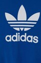 Детская хлопковая футболка adidas Originals TREFOIL TEE голубой IY7425
